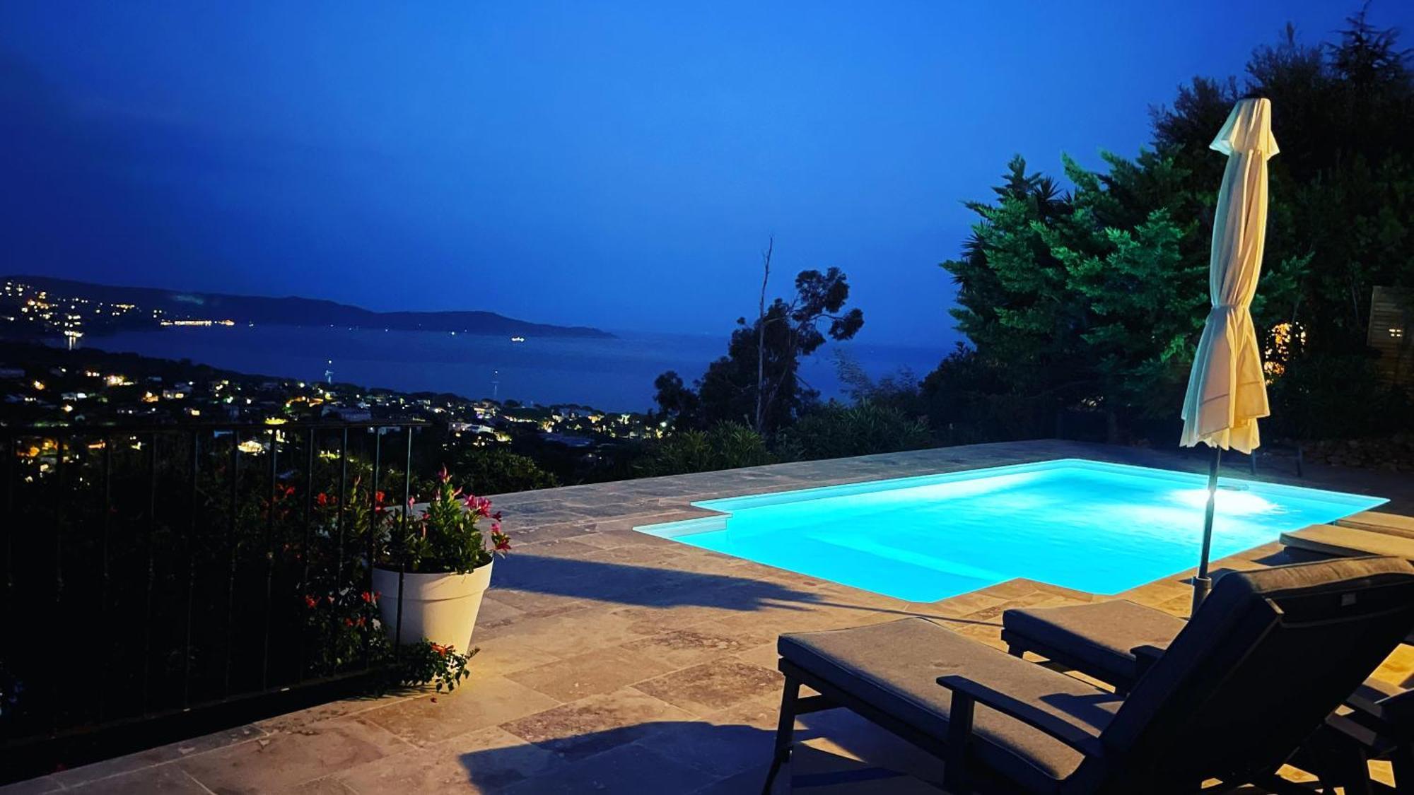 Villa Cacharelle Vue Mer Piscine Cavalaire-sur-Mer Zewnętrze zdjęcie