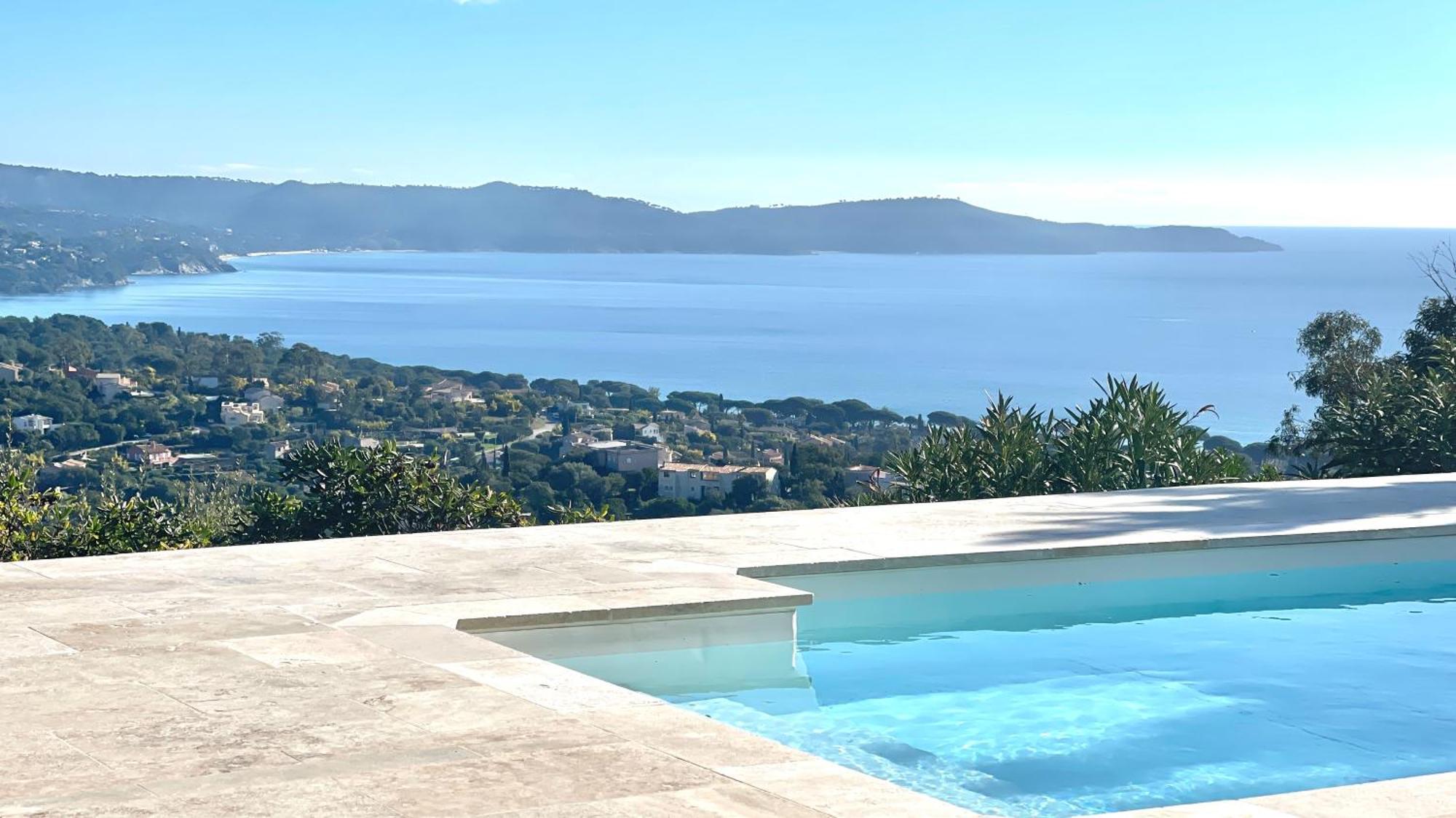 Villa Cacharelle Vue Mer Piscine Cavalaire-sur-Mer Zewnętrze zdjęcie