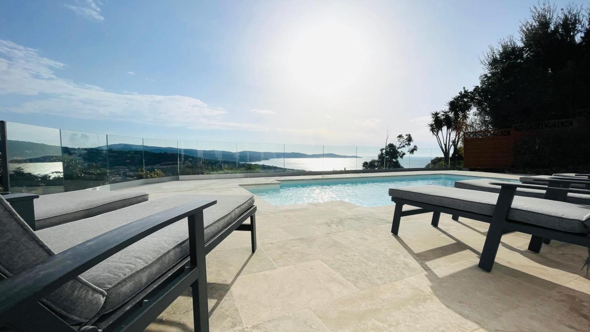 Villa Cacharelle Vue Mer Piscine Cavalaire-sur-Mer Zewnętrze zdjęcie