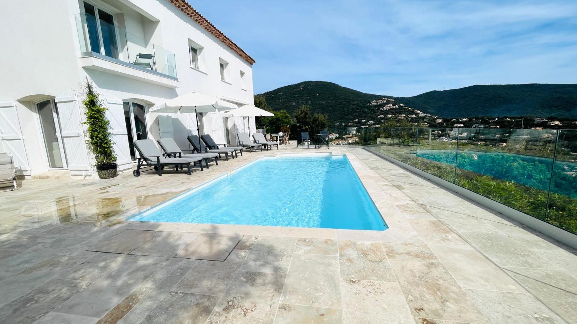 Villa Cacharelle Vue Mer Piscine Cavalaire-sur-Mer Zewnętrze zdjęcie